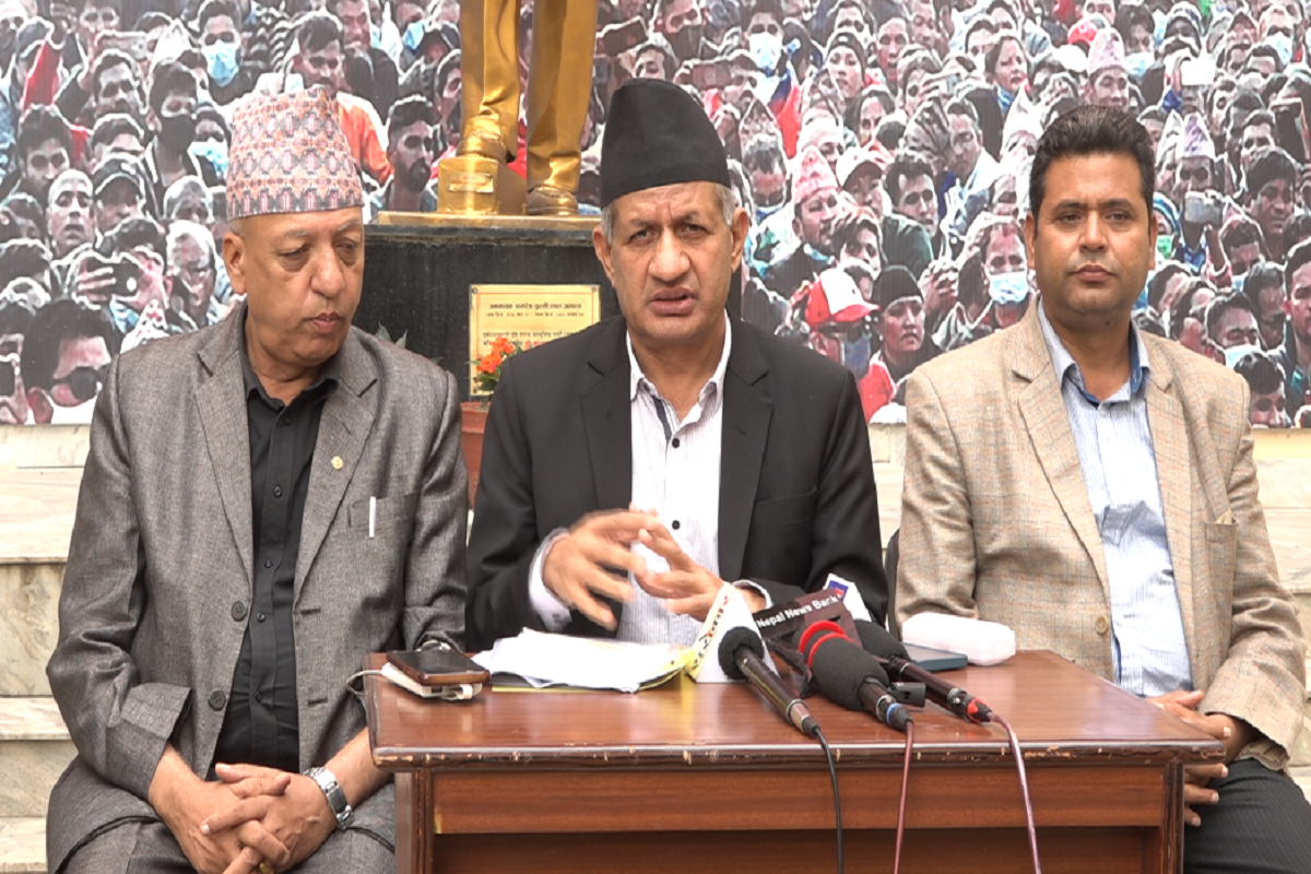 एमालेको आरोप : सुन प्रकरणमा सरकारले प्रतिपक्षीको आवाज दबाउन खोज्यो